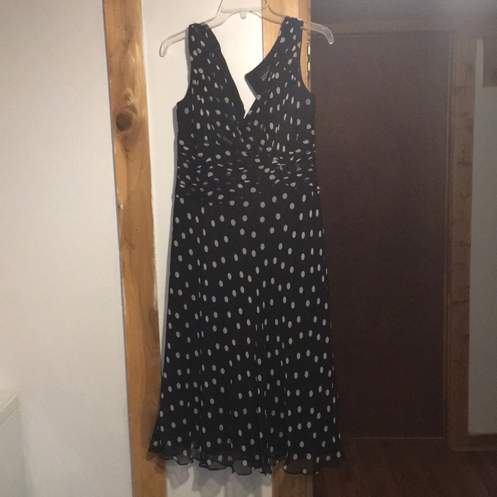 Polkadot formal dress